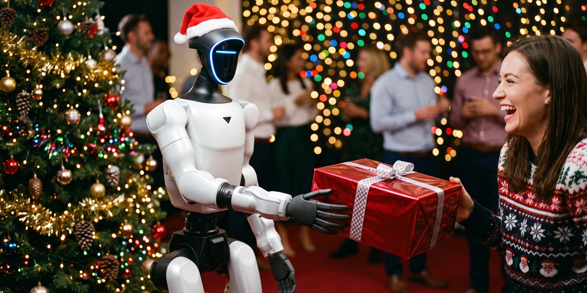 Robot na vianočný večierok: program, ktorý prebije tombolu