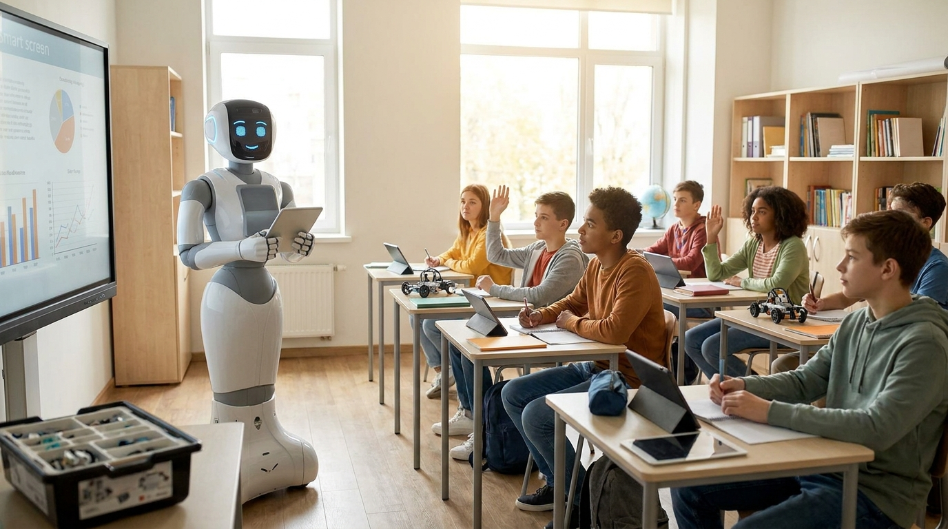 Robot pre školy: ako ukázať AI naživo